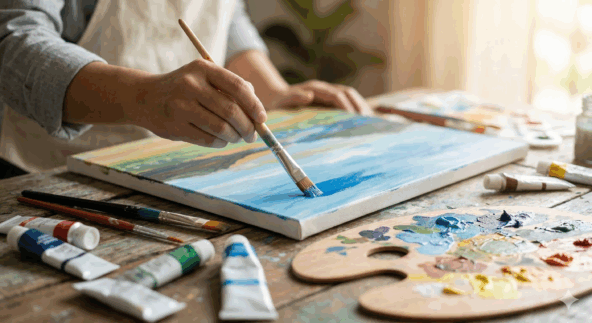 クリエイティブな趣味の見つけ方：才能ゼロから始める、自分だけの「アートの時間」