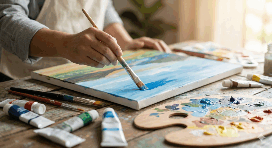 クリエイティブな趣味の見つけ方：才能ゼロから始める、自分だけの「アートの時間」